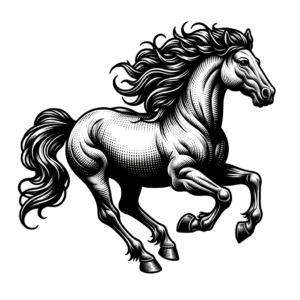 Realism Horse Running