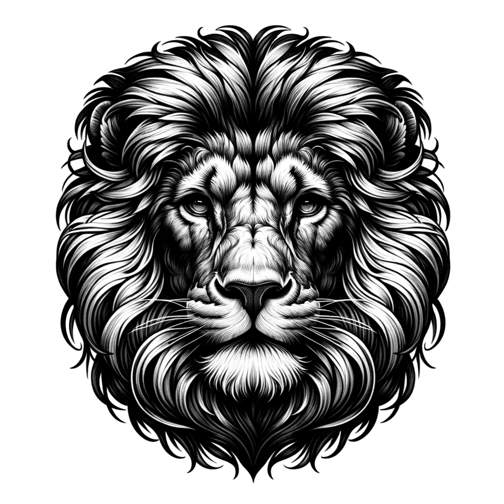 Realism Tattoo Lion