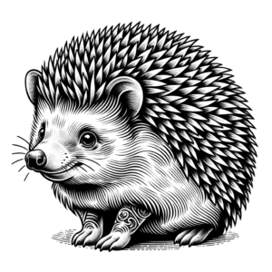 Realism Tattoo Of A Hedgehog