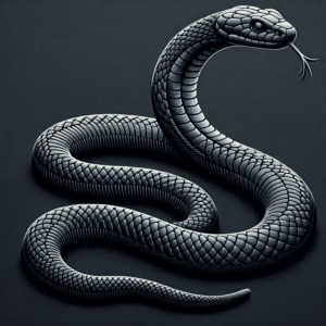 Realistic 3D Snake With Shading