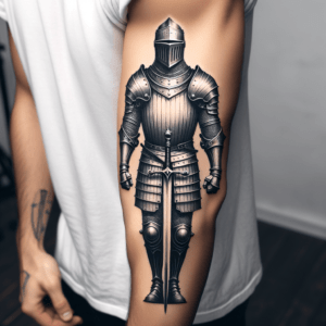 Realistic Knight In Armor