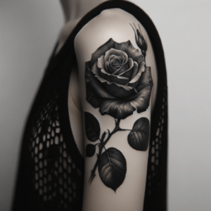 Realistic Rose With Detailed Petals