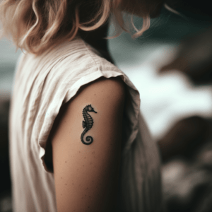 Realistic Seahorse With Fine Details