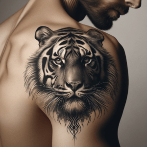 Realistic Tiger Head