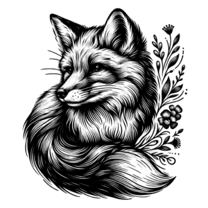 Romantic Sketchy Fox