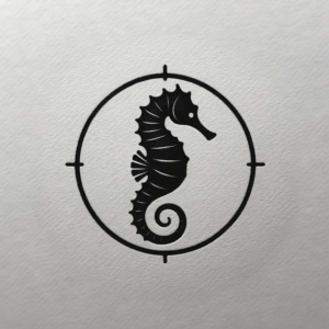 Seahorse In A Circle Tattoo