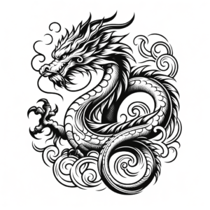 Seductive Dragon With Curves