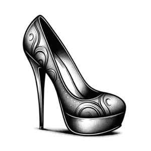 Sexy Tattoo Design Of A High Heel