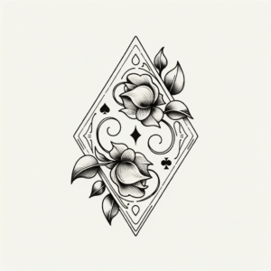 Sexy Tattoo Design Of A Playing Card