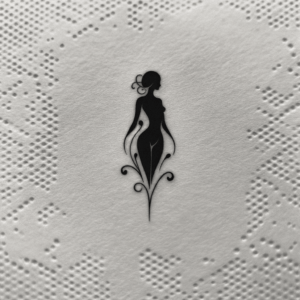 Sexy Tattoo Design Of A Silhouette