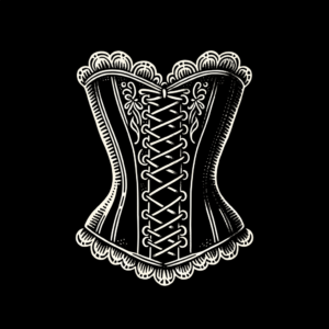 Sexy Tattoo Of A Corset