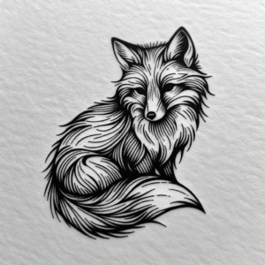 Sexy Tattoo Of A Fox