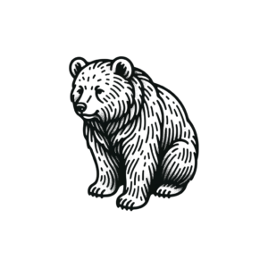 Simple Bear Tattoo
