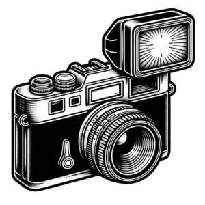 Simple Camera With A Flash