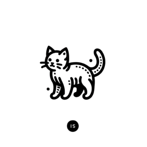 Simple Cat Tattoo