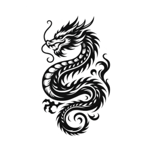 Simple Dragon Tattoo