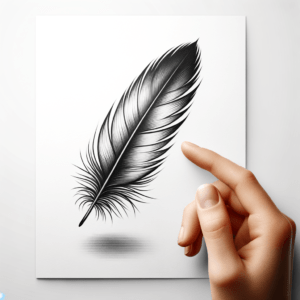 Simple Feather Drifting
