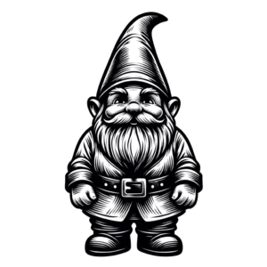 Simple Gnome With A Hat