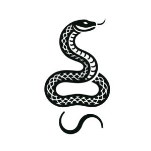 Simple Snake Outline