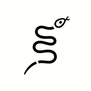 Simple Stick And Poke Snake