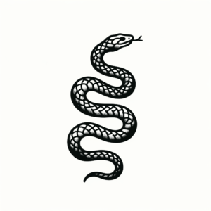 Simple Stick And Poke Snake