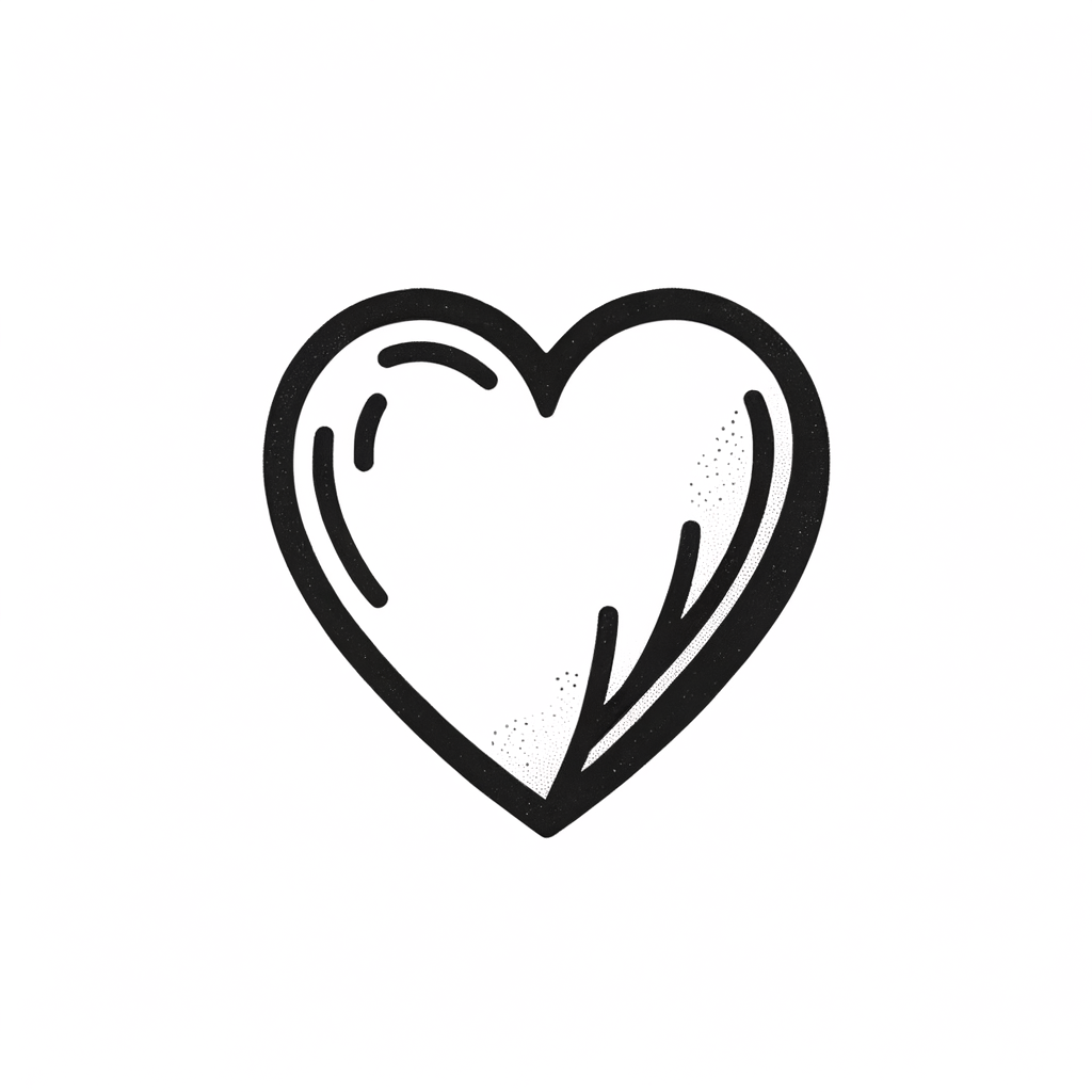 Simple Tattoo Stencil