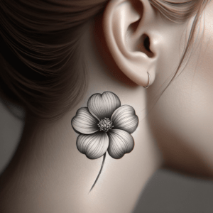 Single Line Flower
