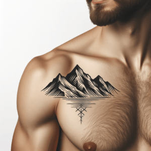 Sketchy Mountain Range