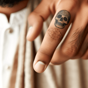 Small Skull On The Pinky