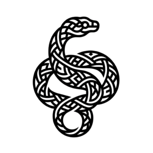 Snake With Geometric Patterns