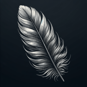 Soft Fine Line Feather
