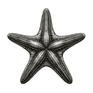 Starfish In A Realism Tattoo Style