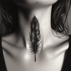 Stick And Poke Feather