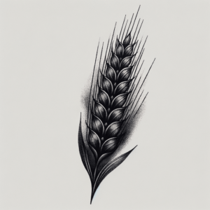 Stick And Poke Wheat Sprig