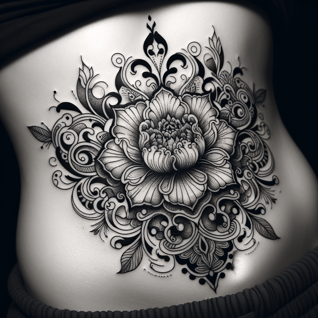 Stomach Tattoo