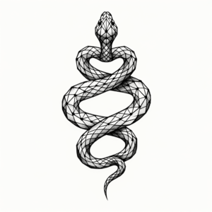 Symmetrical Geometric Snake
