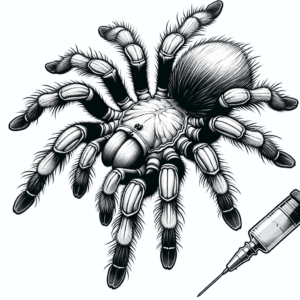 Tarantula In A Realism Tattoo Style