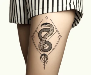 Thigh Tattoo