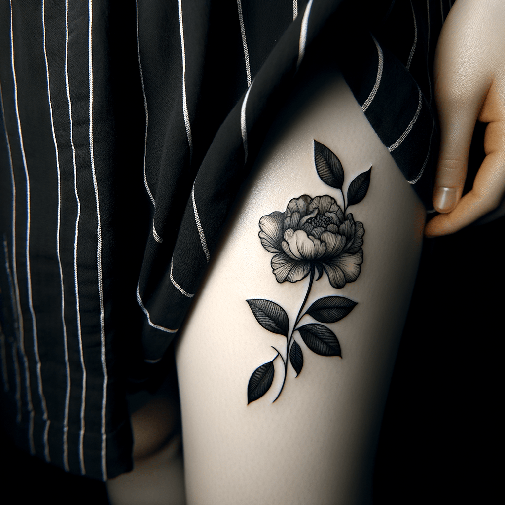 Thigh Tattoo