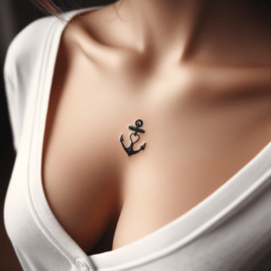 Tiny Anchor And Heart