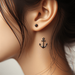 Tiny Anchor Behind The Ear