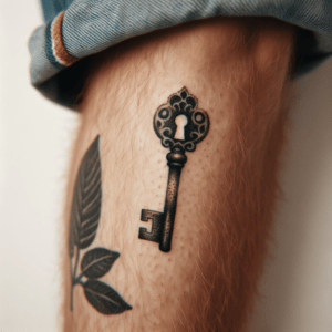 Tiny Antique Keyhole
