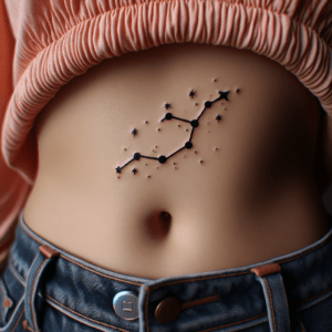 Tiny Constellation Of The Zodiac Sign