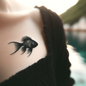 Tiny Fish Silhouette