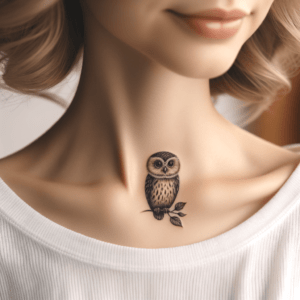Tiny Owl With Large Eyes