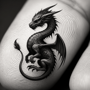 Tiny Realistic Dragon