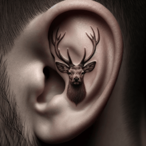 Tiny Stag Head