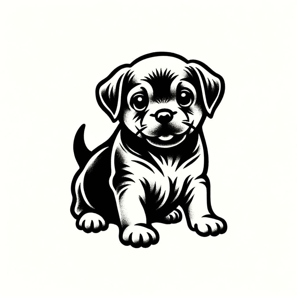 Tiny Tattoo Puppy