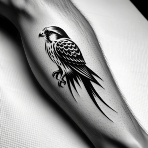 Tiny Tribal Falcon