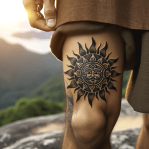 Tiny Tribal Sun